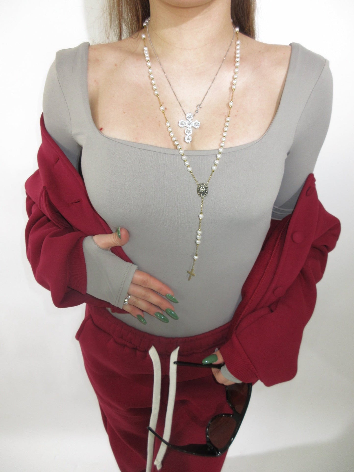 Body scollo quadrato