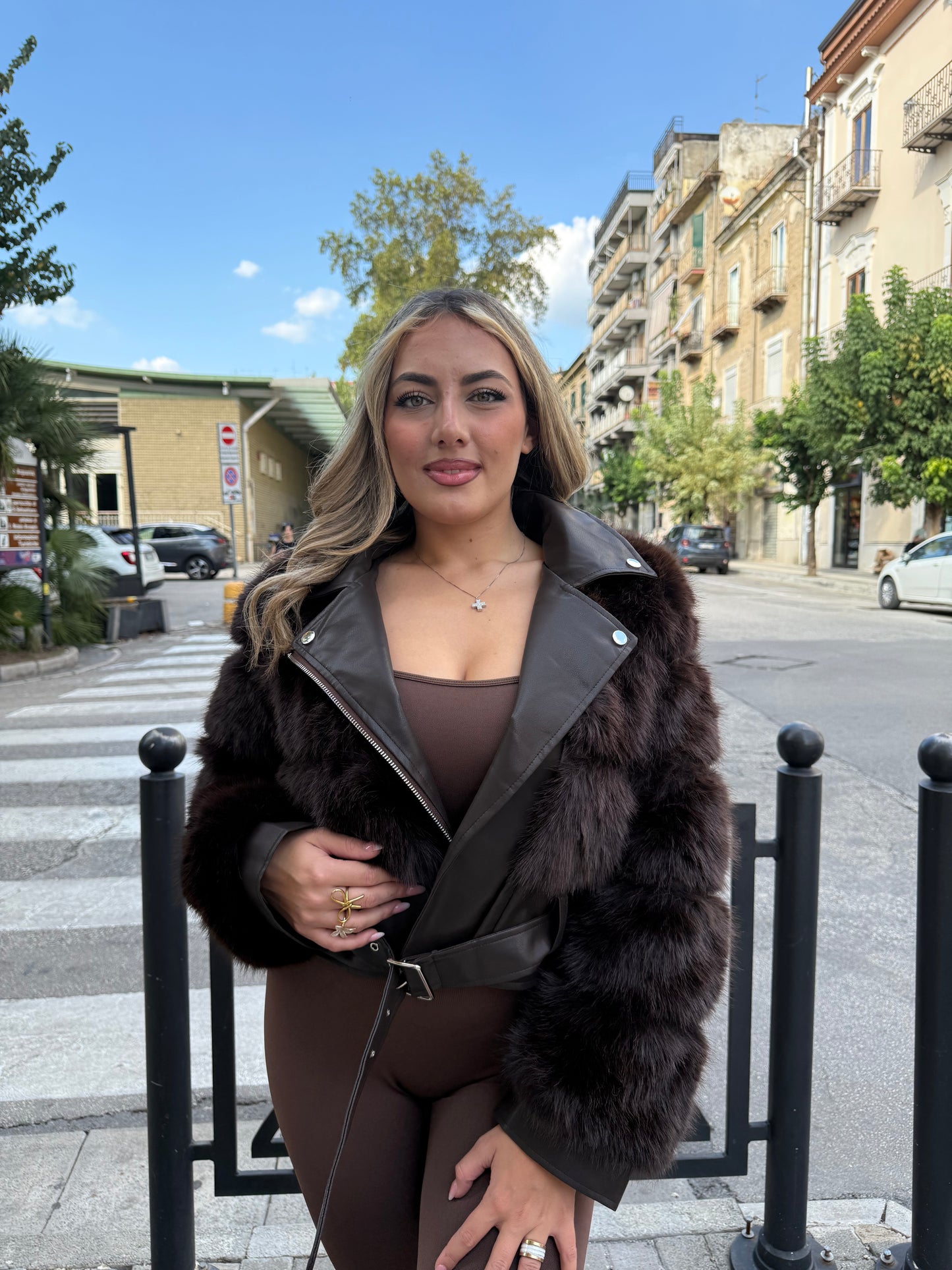 Pelliccia Lolita Marrone