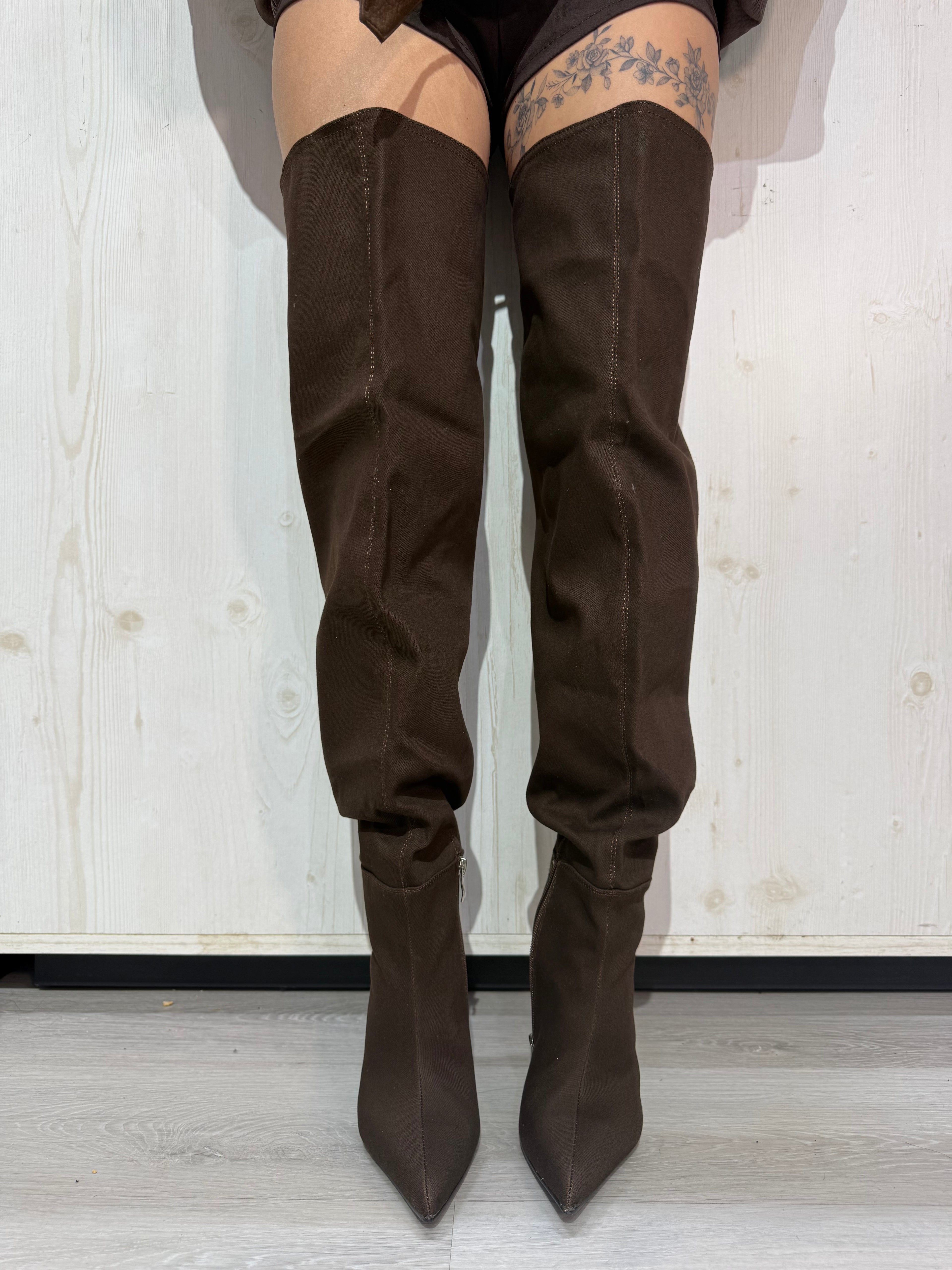 Stivale Brown Denim