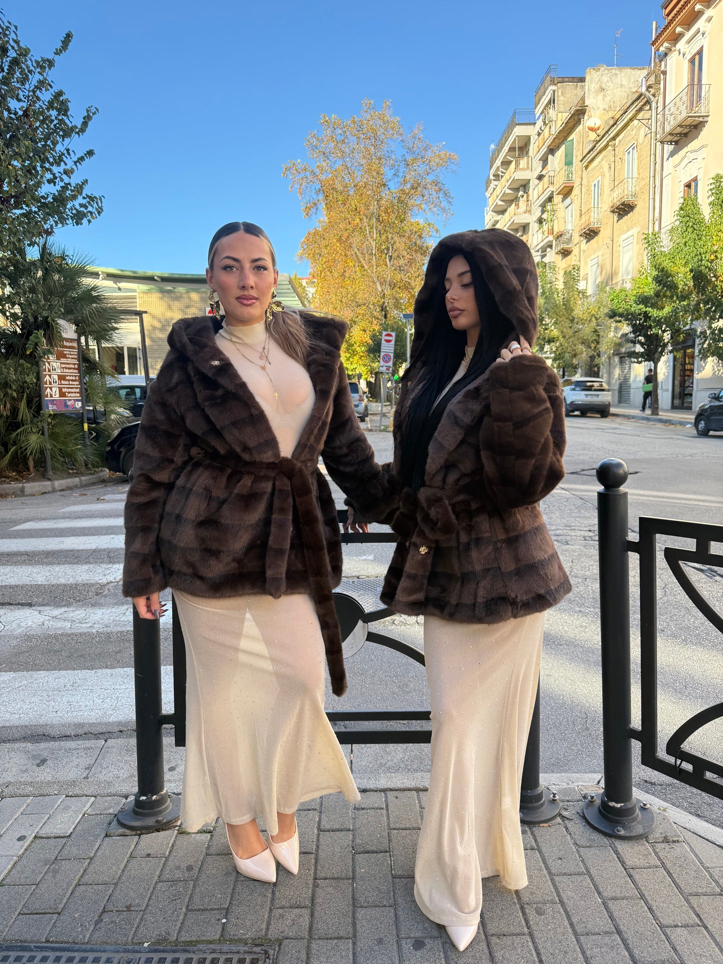 Pelliccia Soraya Marrone