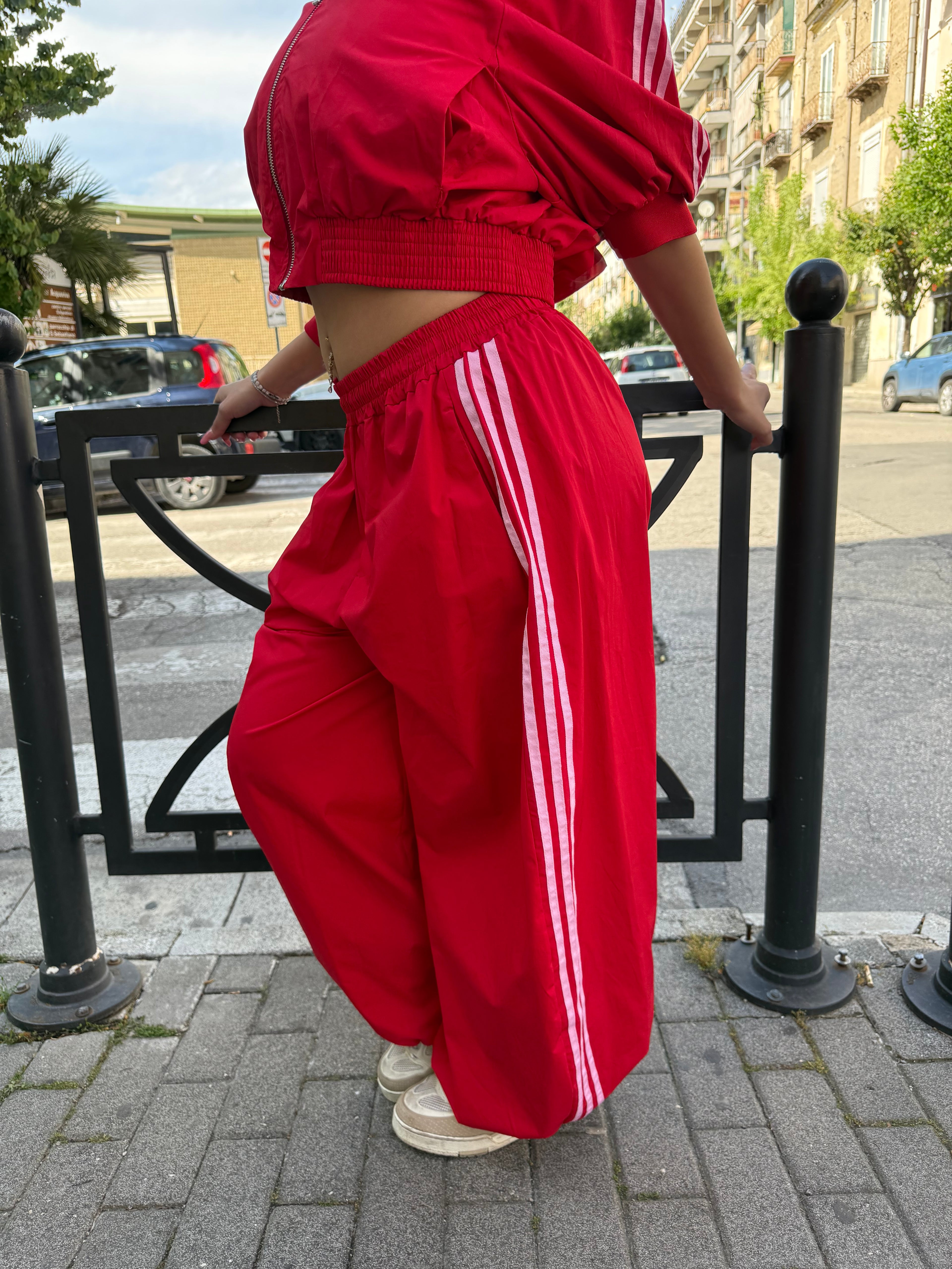 Coordinato Adydas Rosso