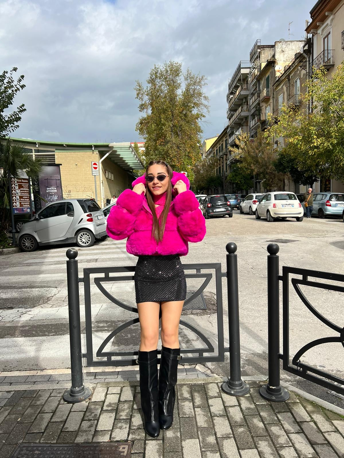 Pelliccia Fucsia