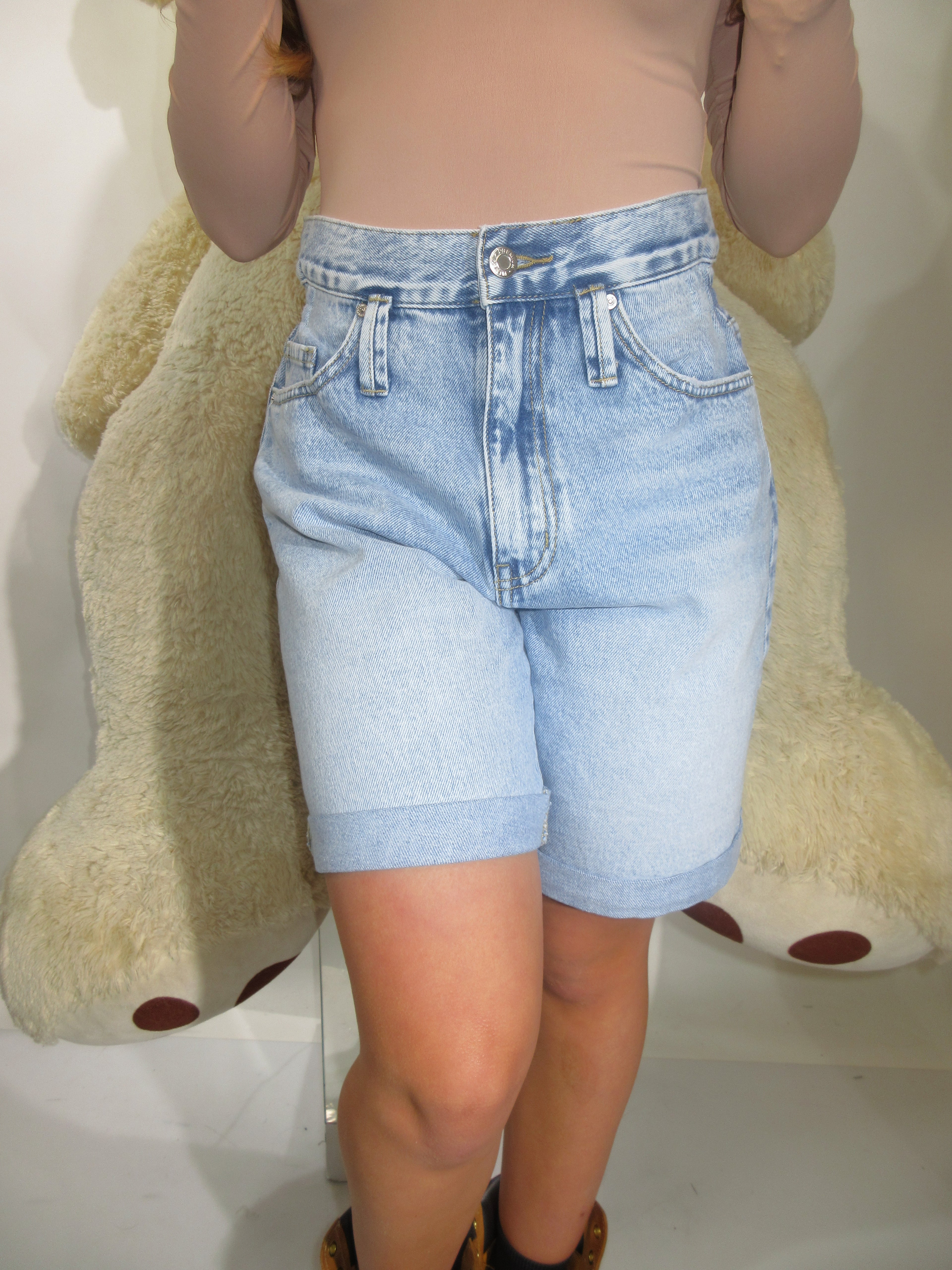 shorts balloon denim 2870