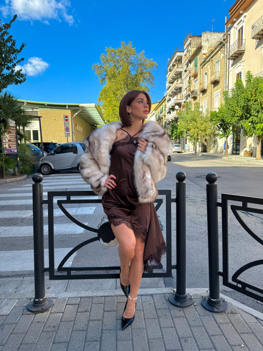 Pelliccia Selene Beige