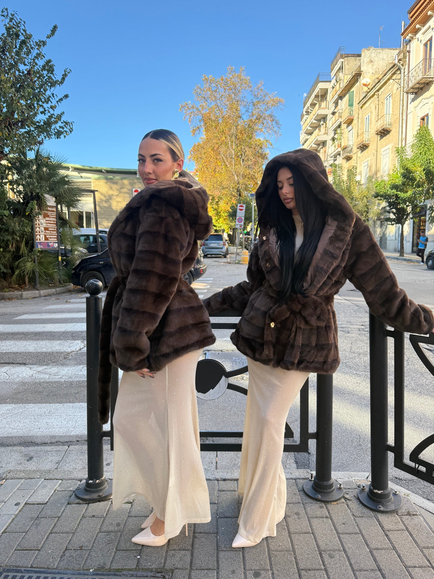 Pelliccia Soraya Marrone