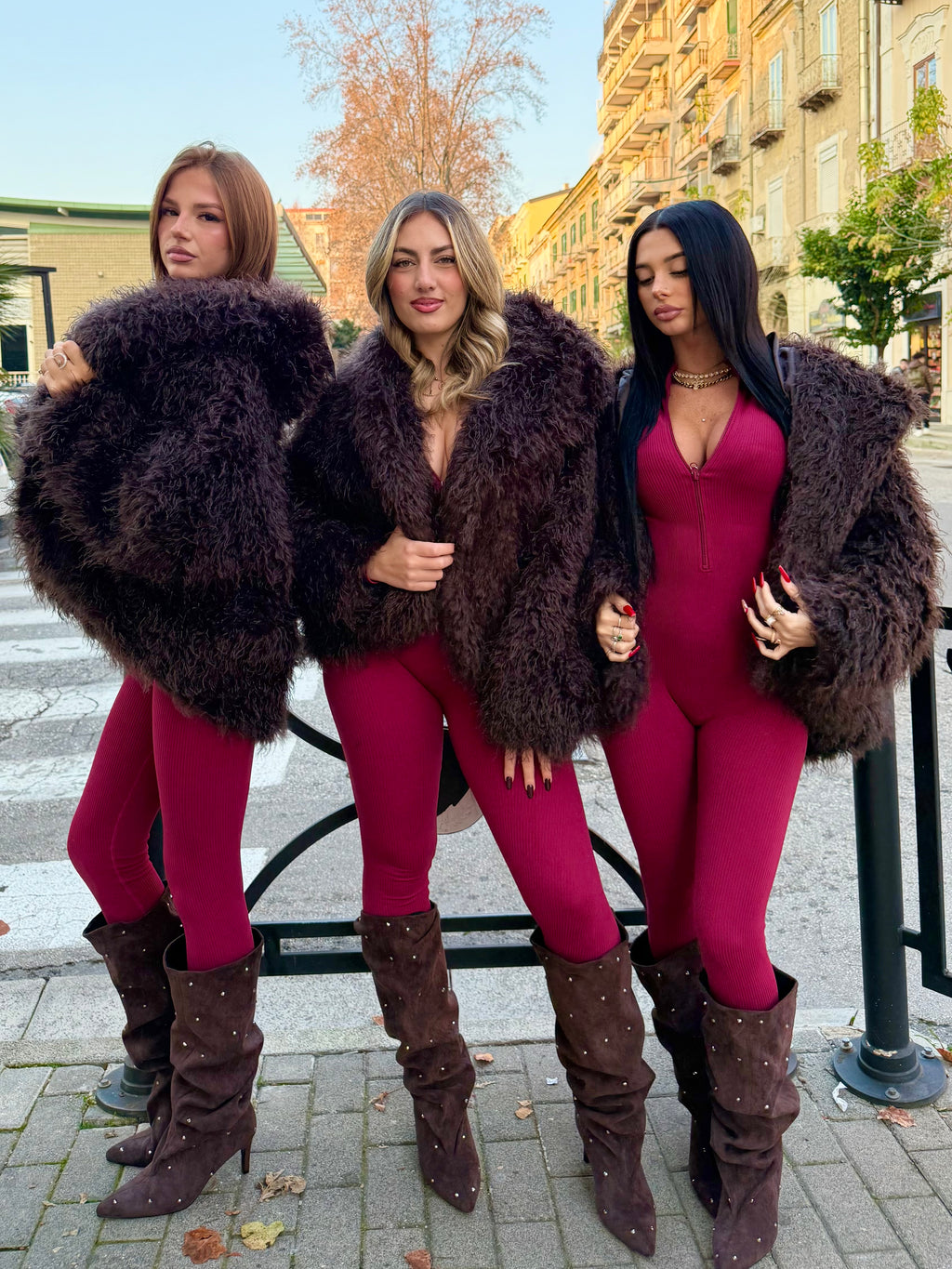 Pelliccia Aisha Marrone