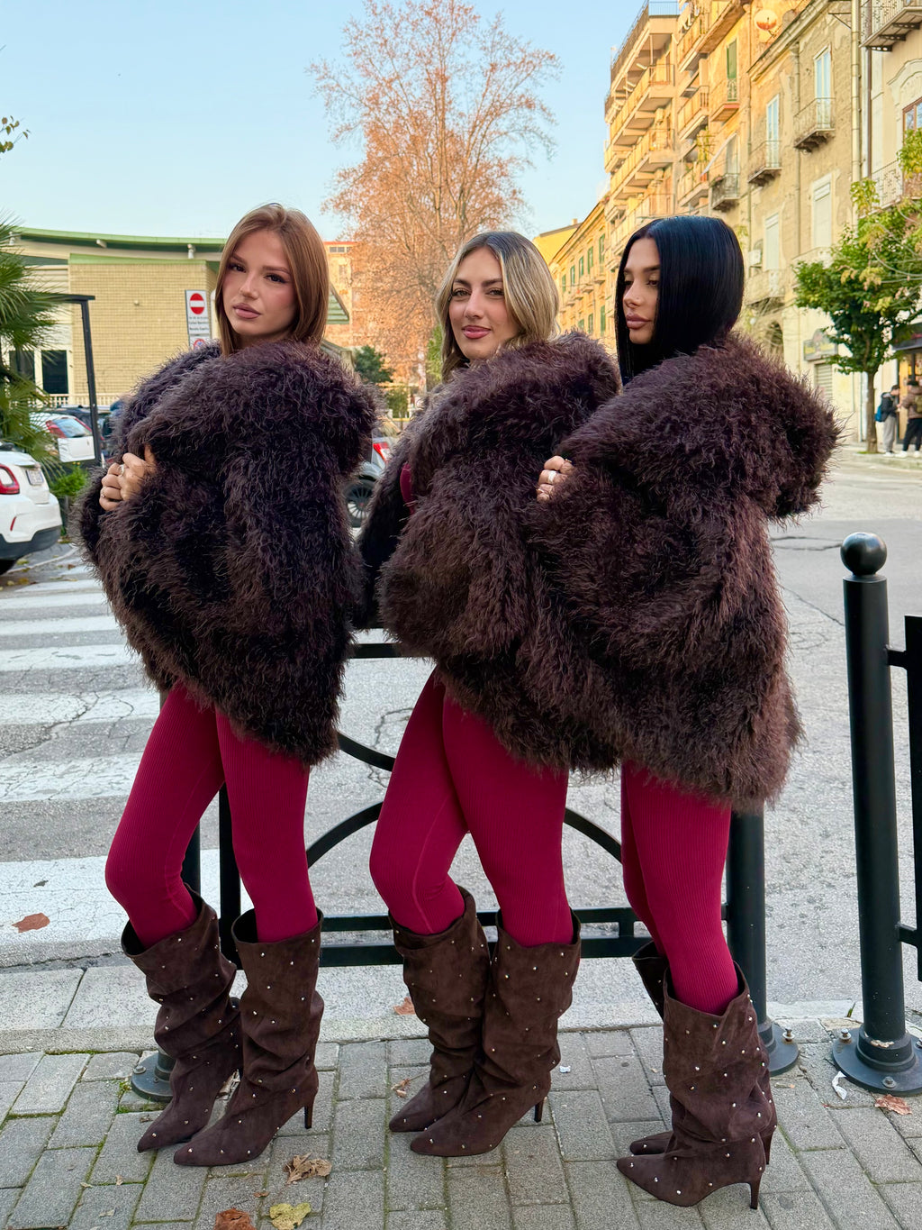 Pelliccia Aisha Marrone