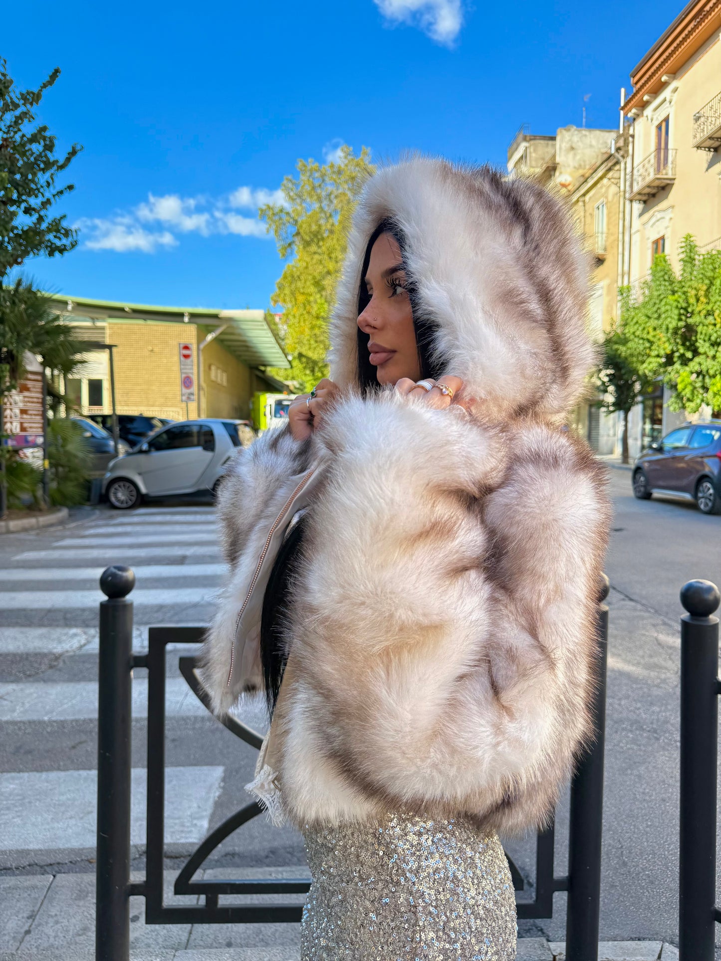 Pelliccia Amira Beige