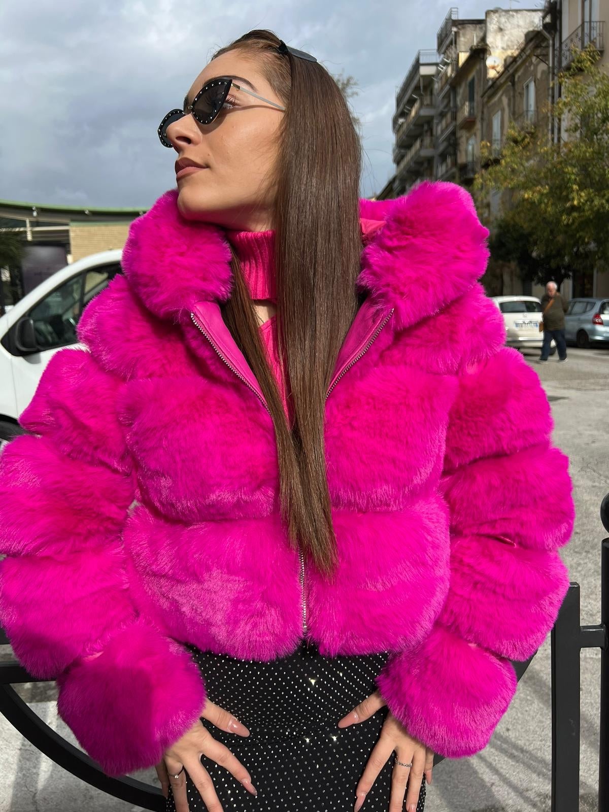 Pelliccia Fucsia