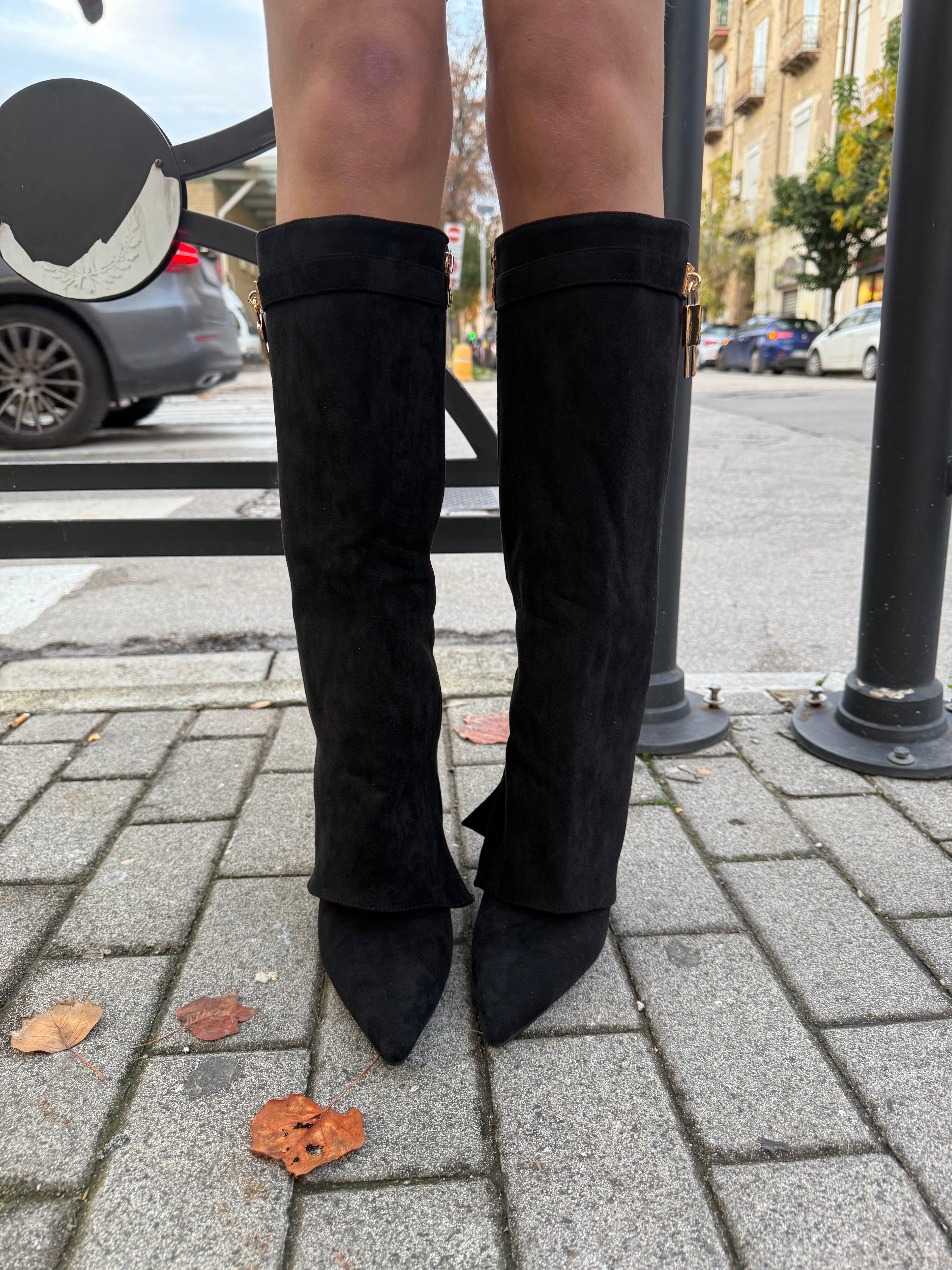 Stivale Givenchy Camoscio