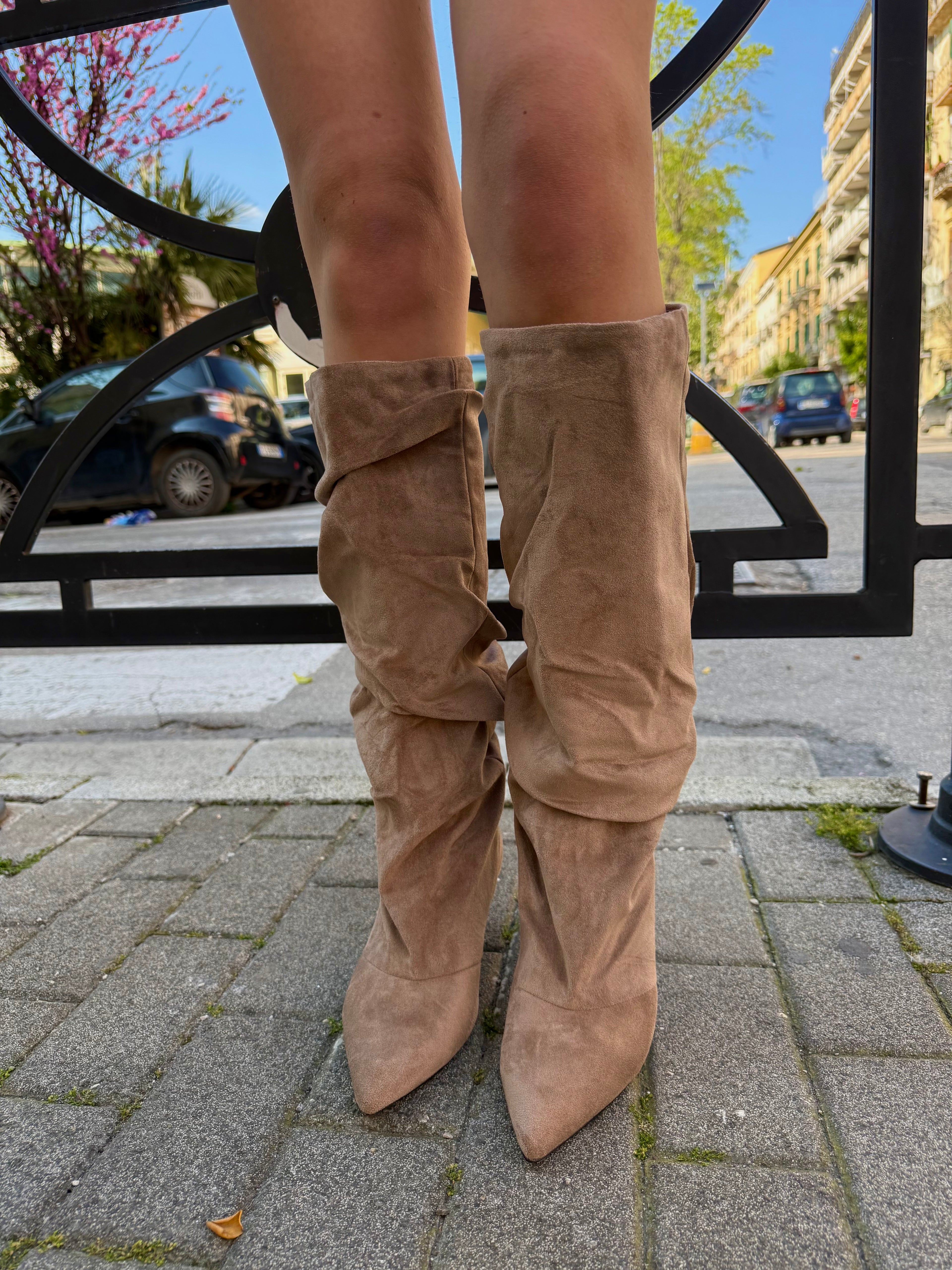 Stivali Katia Beige
