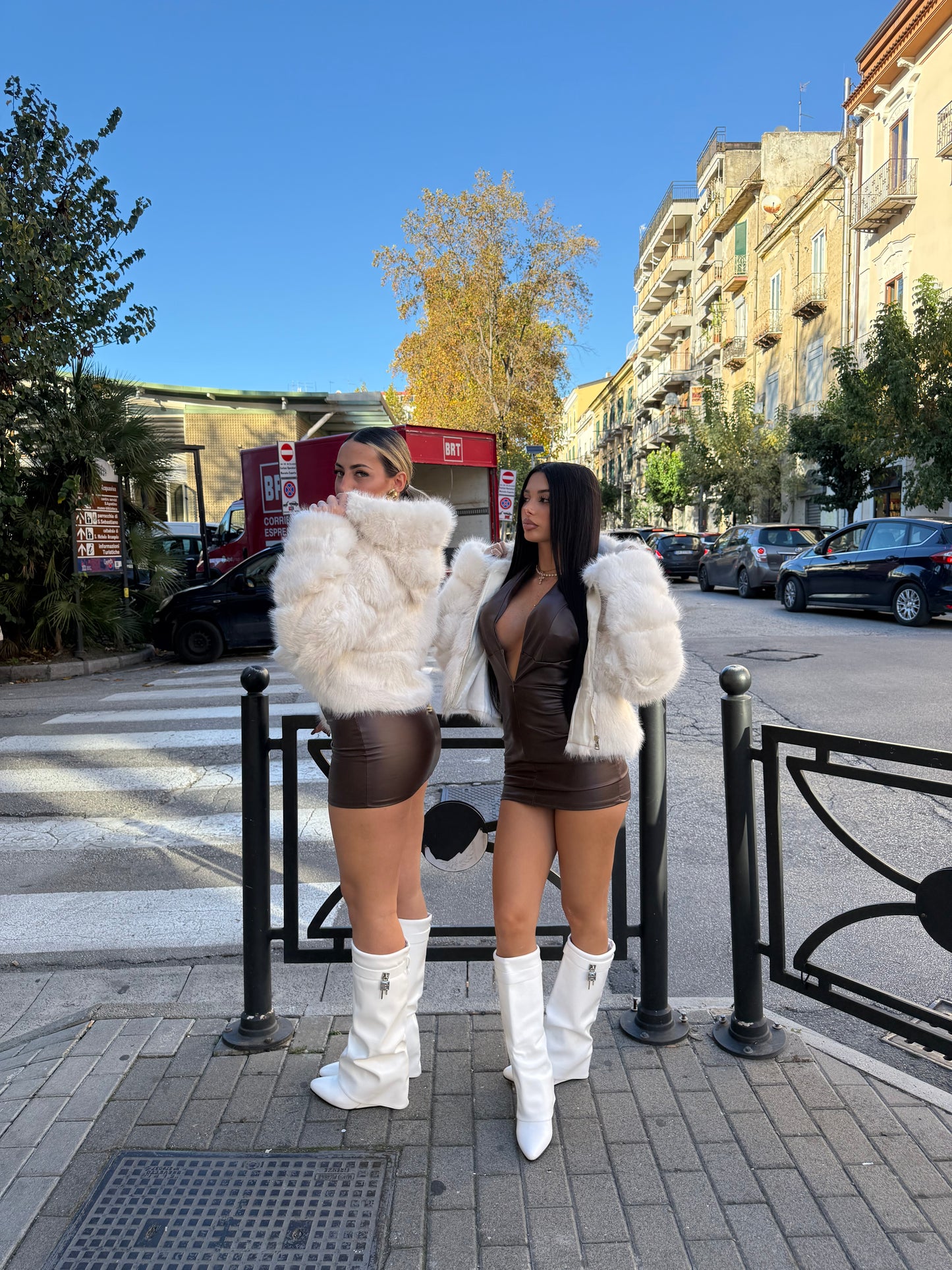 Pelliccia Arya  Bianca