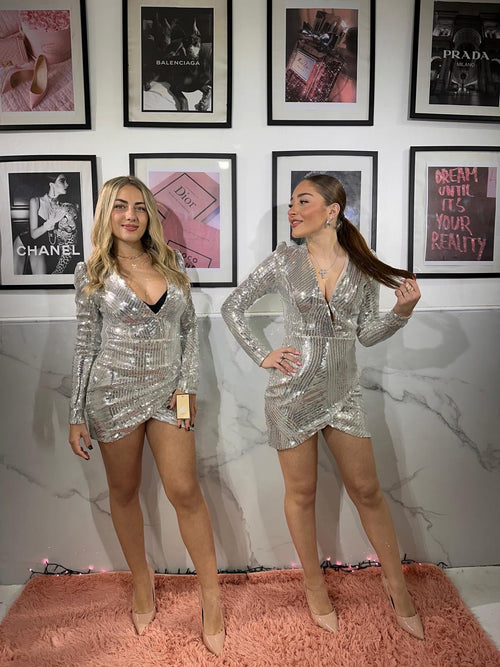 Abito Alessia argento