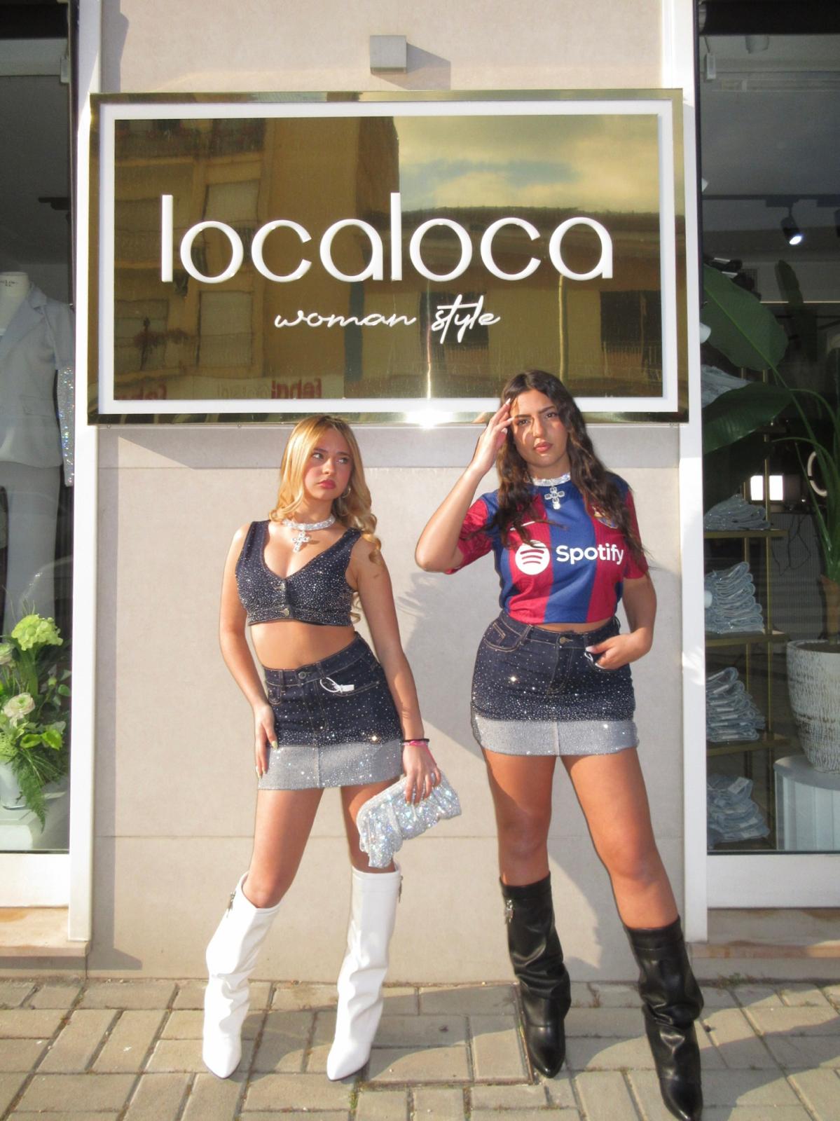 Gonna denim dark shine